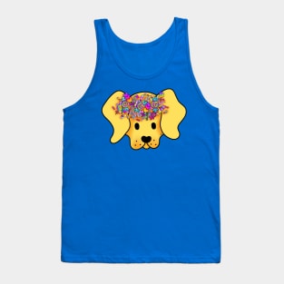 Sweet Puppy - Blue Tank Top